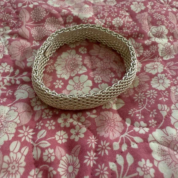 Tiffany & Co. Sterling Silver Woven Bracelet - Picture 1 of 2